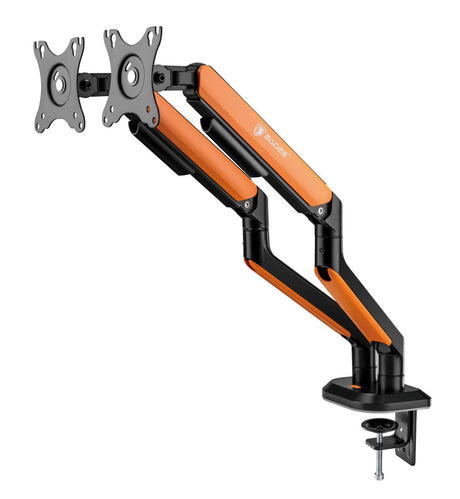 Sades Apep SA-MS02 Dual Monitor Mount Arm (Max Screen size 32"/9KG Per ARM) - Orange