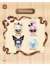Sanrio characters Fuzzy Style Series Plush Relaxing Toy Sanr (Blind Box) selling per piece - 25MR-016