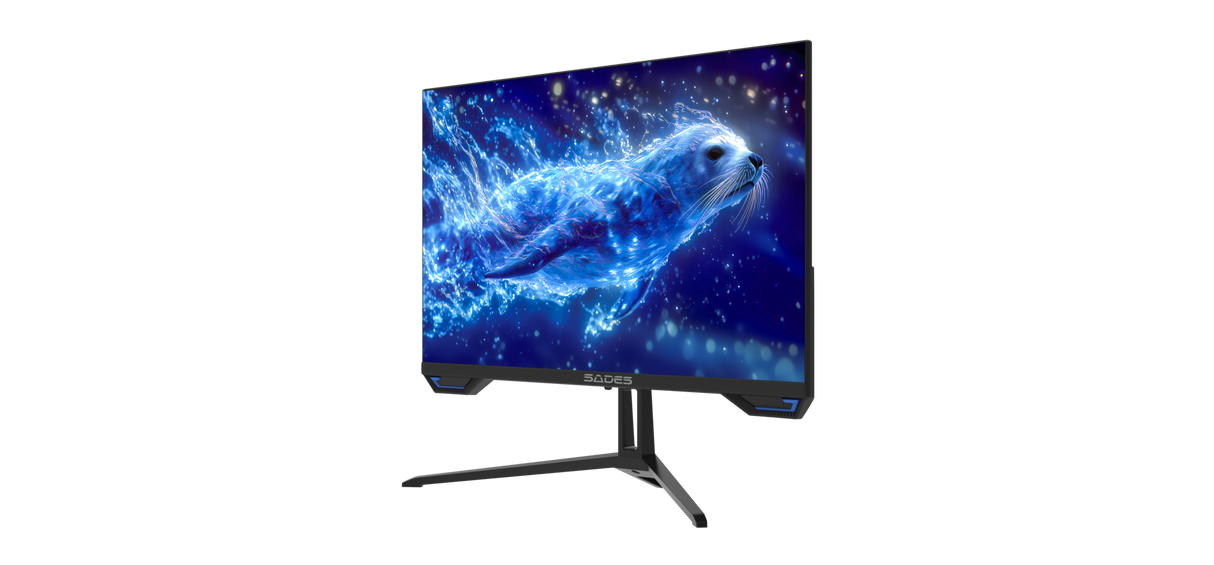 Sades SL-Sealion-27 SA-F01F27B, 27" FHD 1920x1080, 120Hz, 1ms, HDMI 2.1, IPS, Flat Gaming Monitor - Black