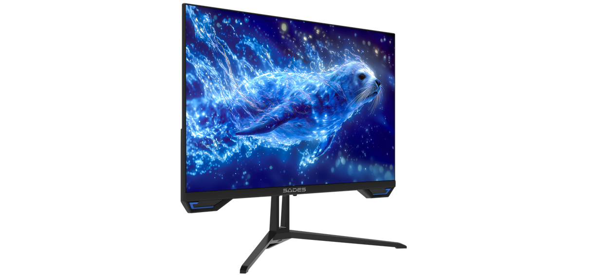 Sades SL-Sealion-27 SA-F01F27B, 27" FHD 1920x1080, 120Hz, 1ms, HDMI 2.1, IPS, Flat Gaming Monitor - Black