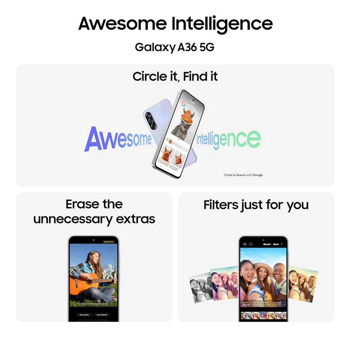 Samsung Galaxy A36 5G,6.7", 8 GB RAM