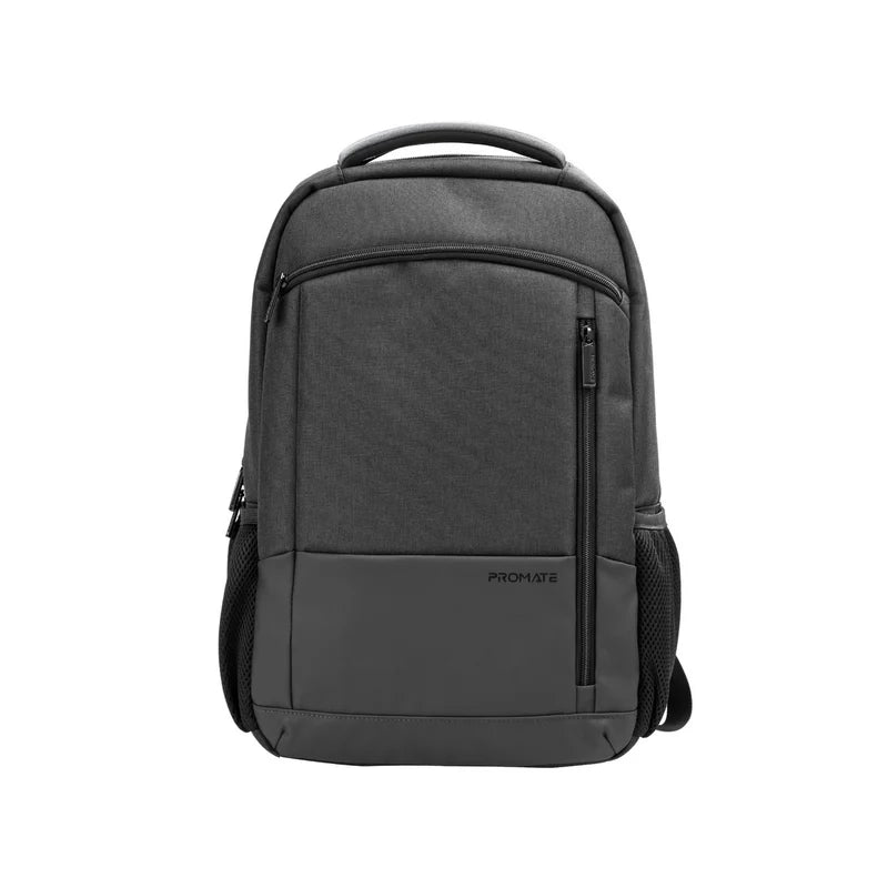 Promate - Satchel-BP SleekComfort™ 15.6" Laptop Backpack With Multiple Pockets - Black & Blue