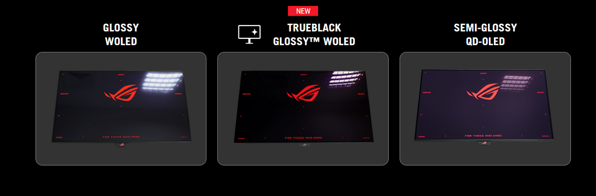 Asus ROG Strix OLED XG27AQDMGR, 27" QHD TrueBlack Glossy WOLED, Refresh Rate 240Hz, Response Time 0.03ms, ELMB, G-SYNC, HDMI 2.1 Flat Gaming Monitor - Black