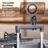 Promate 360° Rotating Magnetic Smartphone Grip-On Mount - Black