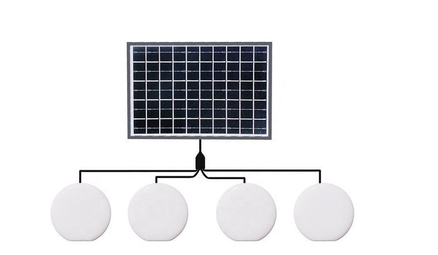 Poly Solar Panel Mode LYD-SEM-SX4 15W mono, 3.7V 5000mAH Lithium battery, lamp size:130*130*55MM*4pcs