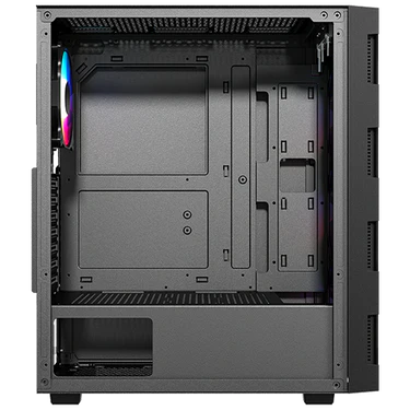 Case Twisted Mind Titan Glass Mid Tower -Black