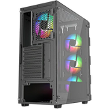 Case Twisted Mind Titan Glass Mid Tower -Black