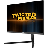 تويستد مايندز شاشة الألعاب مقاس 32 بوصة، كيو اتش دي VA، معدل التحديث 240 هرتز، زمن الاستجابة 0.5 مللي ثانية، اتش دي آر، اتش دي ام اي 2.1 - أسود