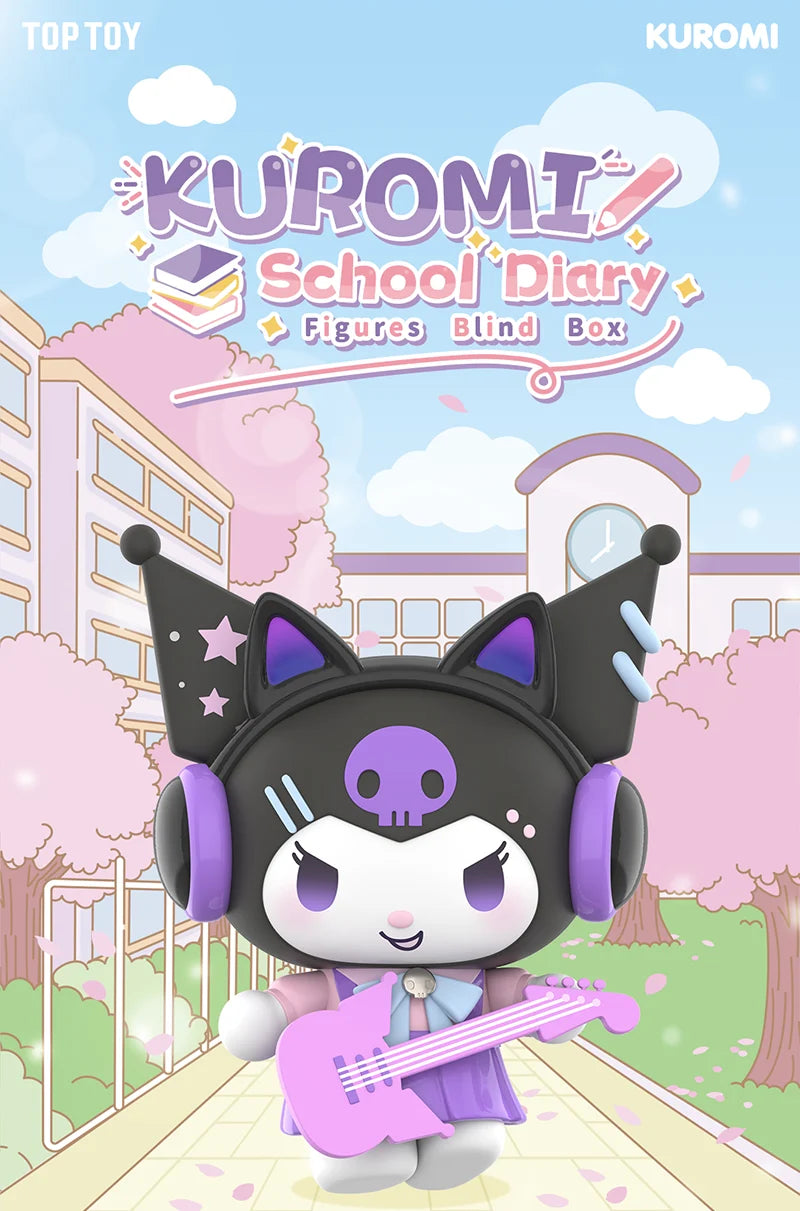 KUROMI School Diary Series Figures (Blind Box) Selling Per Piece - 2303823010101