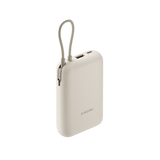 باور بنك شاومي بسعة ١٠٠٠٠ مللي أمبير قدرة شحن ٢٢٫٥ واط كابل مدمج لون تان جي إل