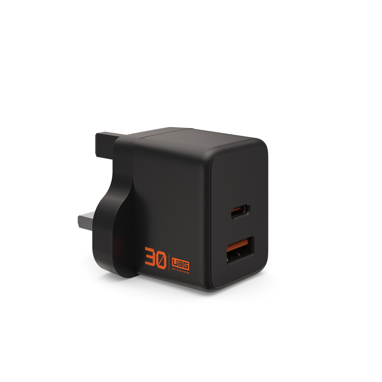 UAG Wall Charger SRGE 30W 2Port UK Black