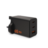 UAG Wall Charger SRGE 65W 3Port UK Black