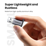 UGREEN USB-A 3.0 to USB-C Adapter (Gray)  50533-US276