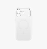 Uniq Airsuit MagSafe Case for iPhone 17 Pro Max - Glossy Clear/White