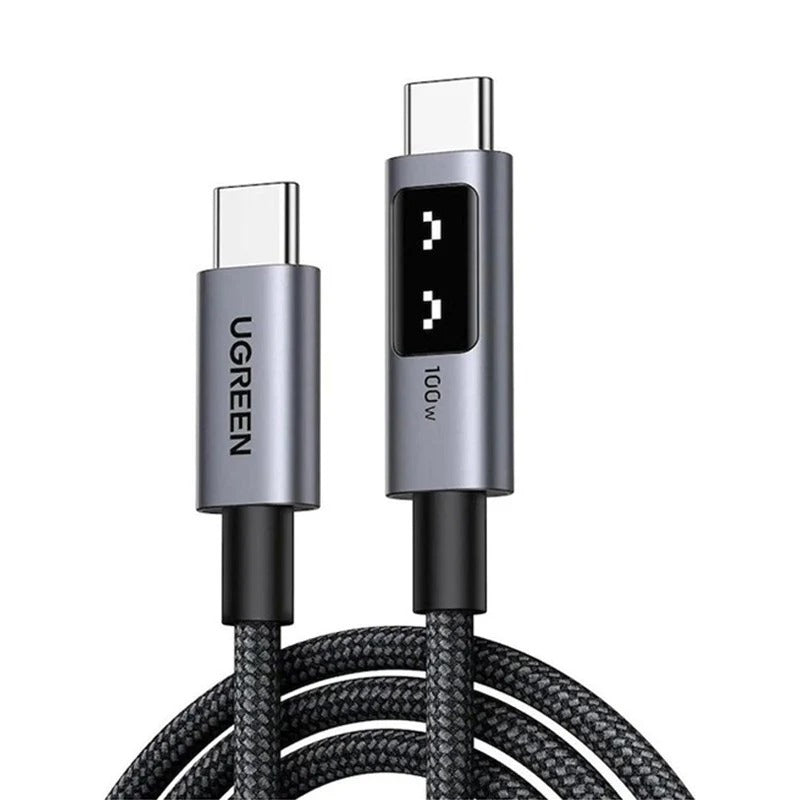 UGREEN Uno USB-C to USB-C PD Fast Charging Cable 5A Max 1m 100w black - L509-35501