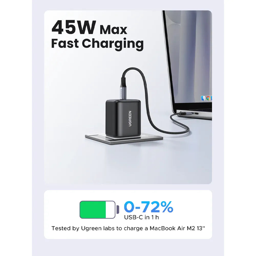 UGREEN Charger USB-C 3-Port 45W - X524
