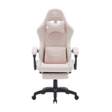 Oartex Model LD035 Fiber Gaming Chair - Pink & White (Installation not included)