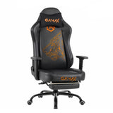 Gamax leather Gaming Chair Model BS-7969 with Foot Rest - Black