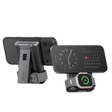 انرجيا ماك باك برو 35S باور بانك هجين صلب بسعة 10000 مللي أمبير مع كابل مدمج وحامل - أسود