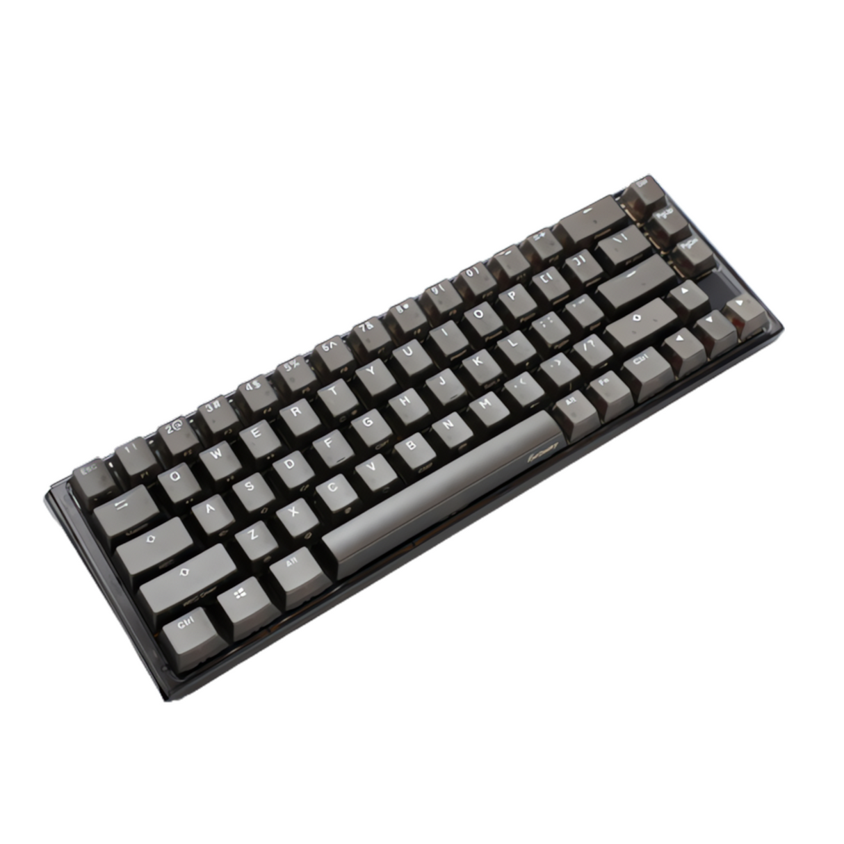 Ducky One 3 Classic Black/White TKL 80% Gaming Keyboard - Cherry Red