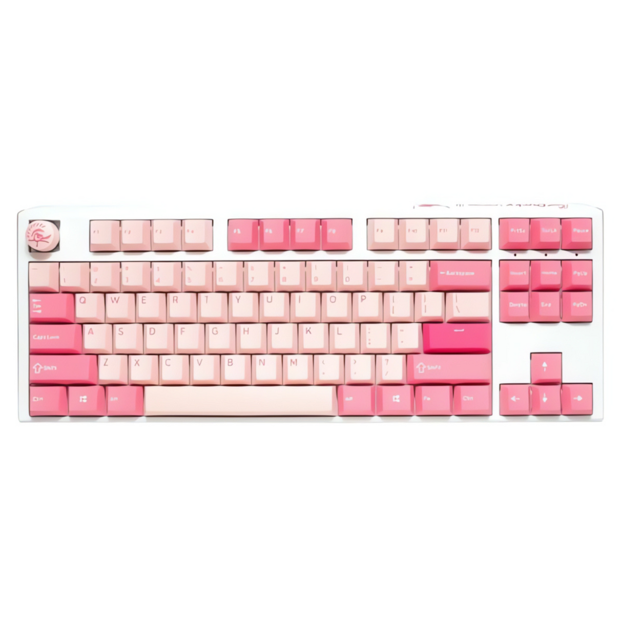 Ducky One 3 TKL Blue Switch Hot-Swap Mechanical Keyboard - Gossamer Pink