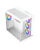 كيس كمبيوتر XIGMATEK AQUA ULTRA AIR ARCTIC ARGB ATX – أبيض
