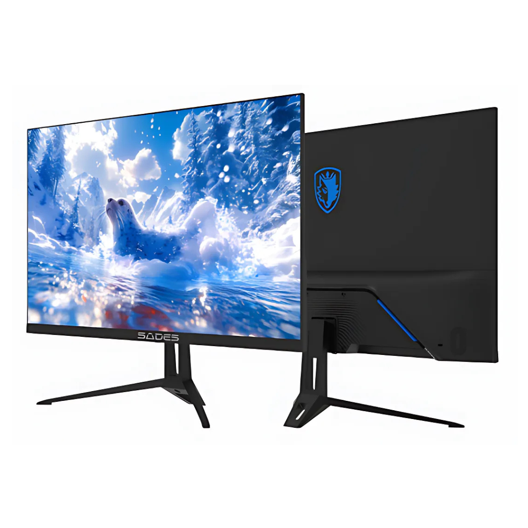 Sades ST-Seal SA-F01F22B, 22" FHD 1920x1080, 120Hz, 1ms, HDMI 2.1, IPS, Flat Gaming Monitor - Black