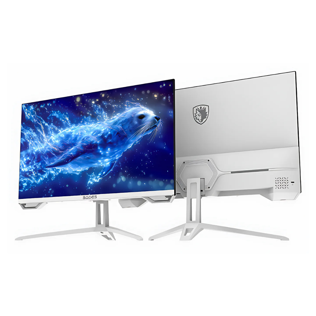 Sades SL-Sealion-27 SA-F01F27W, 27" FHD 1920x1080, 120Hz, 1ms, HDMI 2.1, IPS, Flat Gaming Monitor - White