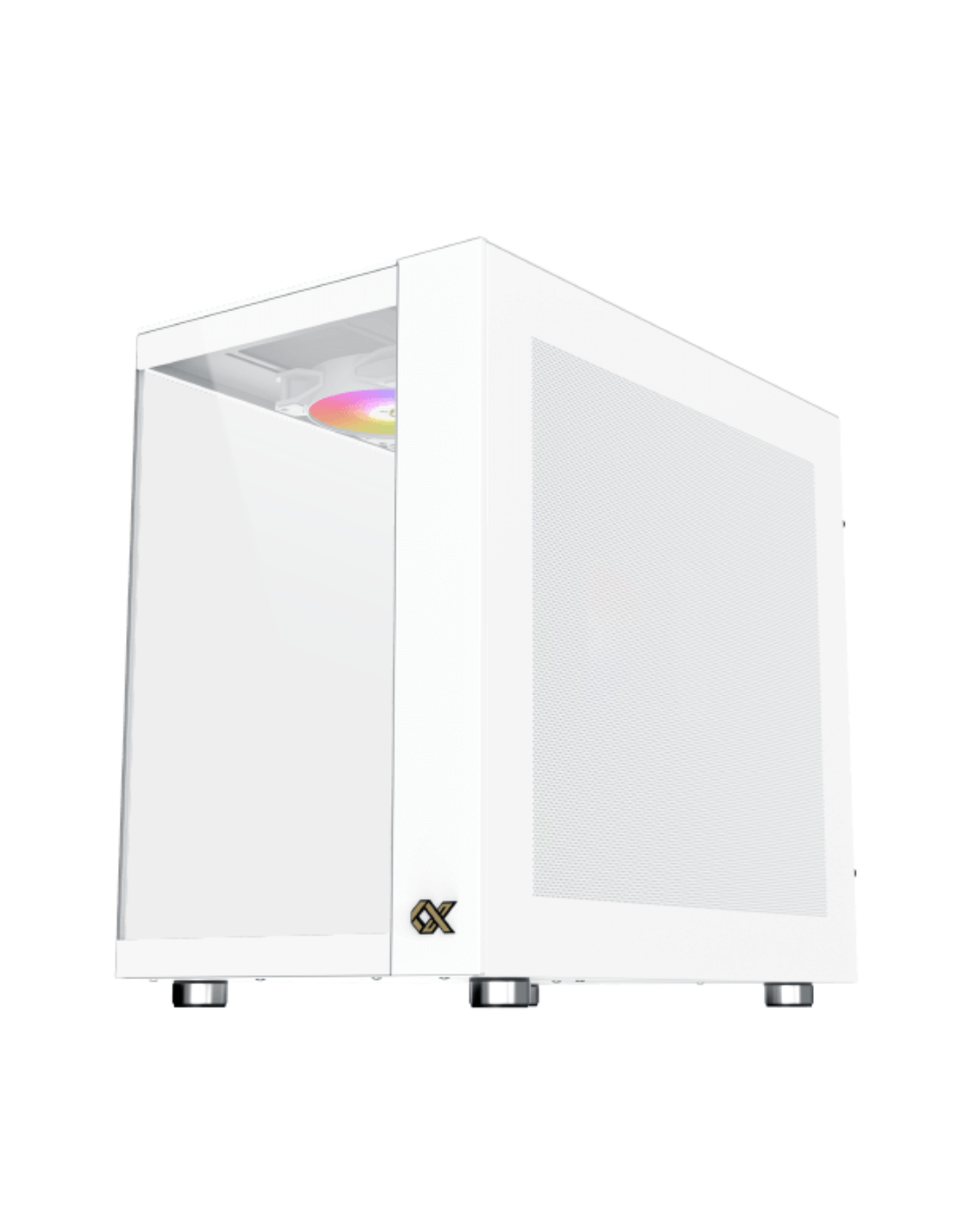 كيس كمبيوتر XIGMATEK AQUA ULTRA AIR ARCTIC ARGB ATX – أبيض