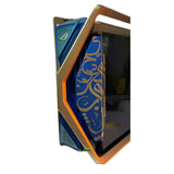 جهاز كومبيوتر العاب نسخة خاصة معالج AMD RYZEN 9-9950X3D, كرت شاشة اصدار خاص ذهبي RTX 5090 , رام 96 جيجا DDR5 6800