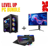 باقة كومبيوتر ألعاب عالية الأداء معالج i5-14400F مع كرت شاشة RTX 5070 + شاشة منحنية 280Hz من ساديس