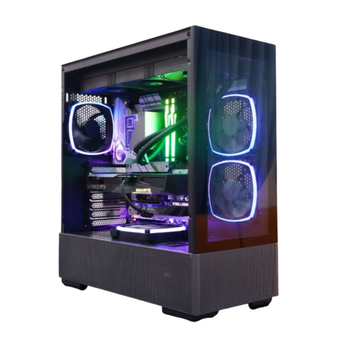 جهاز العاب كومبيوتر معالج انتل كور i7-14700F, كرت شاشة RTX 5070, رام 16GB DDR5