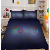Playstation button Icons Creative Fashionable Unique Design Bed & Pillow Sheet