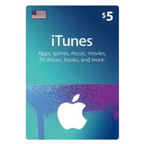 Apple iTunes Gift Card 5$ - USA (Send By SMS)
