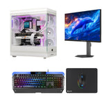 Custom Gaming PC Bundle Intel Core i5-14400F, RTX 5070 12GB, 16GB DDR5 RAM, 1TB SSD, With Sades 27" QHD Monitor & Sades Accessories Bundle