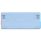 Sades Skyblade 82 82 Key Compact layout  75% with immersive RGB & Multi-Function Knob Wireless mechanical Gaming keyboard - Blue