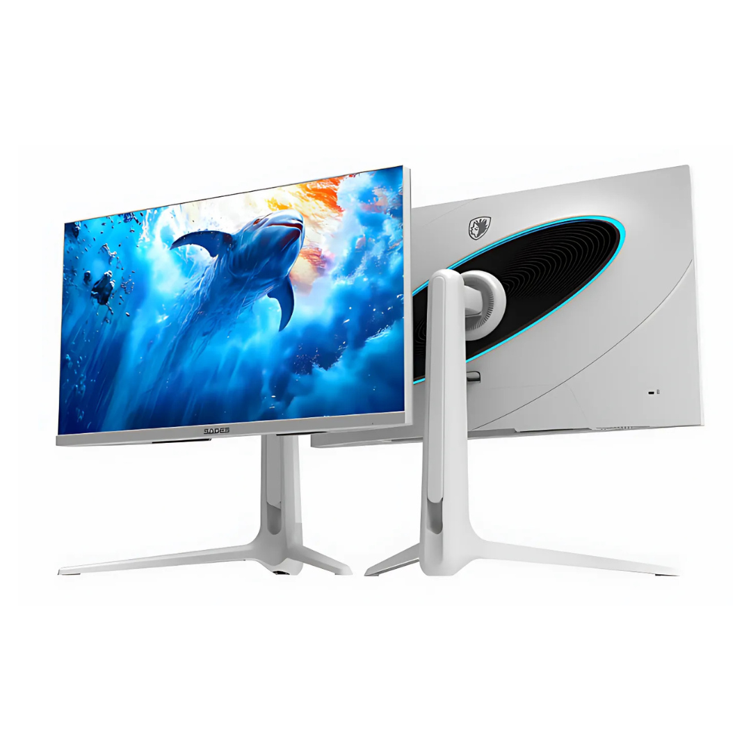 باقة الألعاب الفائقة – كمبيوتر بمعالج i9-14900KF كرت RTX 5080 مع 64 جيجا رام + شاشة SADES 27 بوصة بدقتين 4K و FHD تحديث يصل إلى 320Hz