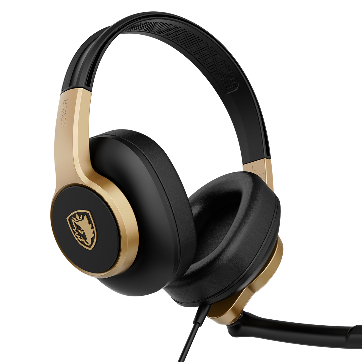 Sades Upower Wired Gaming Headset - Gold (SA-703)