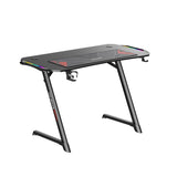 Gamax Z5-1160 Carbon Fiber Gaming Table 100*60*75cm with RGB Light & MousePad