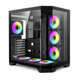 صندوق الحاسوب هنتكي إس 970 ستورم ماكس كرايو إيديشن، مع سبع مراوح، أسود