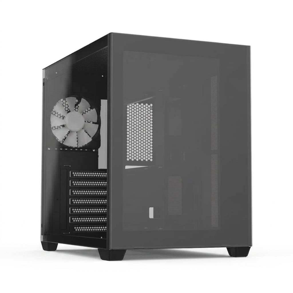 PC CASE FSP CMT380 Mid Tower Atx - Black