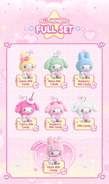 My Melody 50th Anniversary Milk candy Series Plush Pendant (Blind Box) selling per piece - 2303416510100