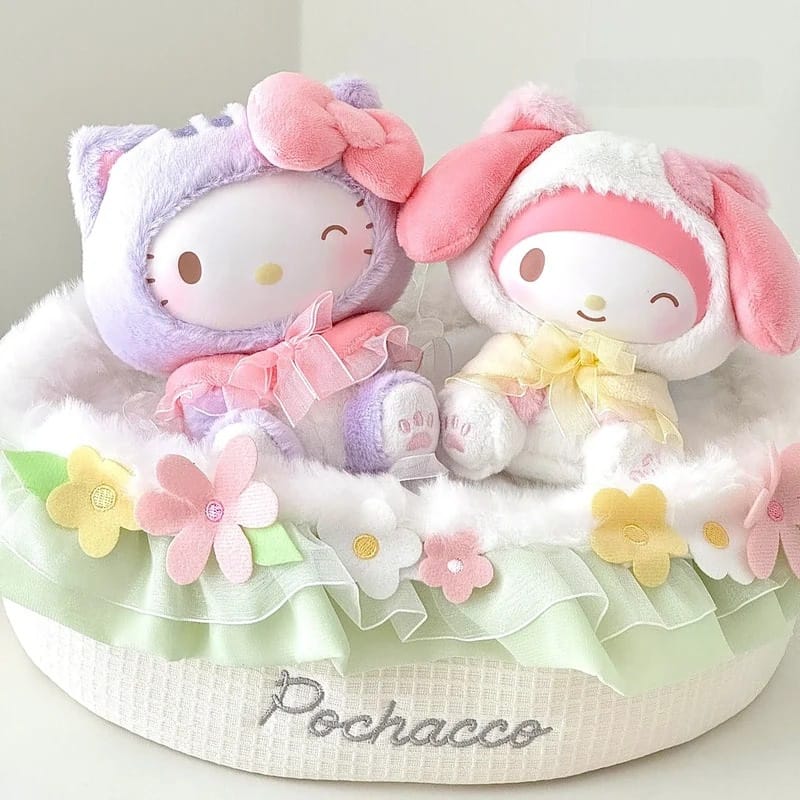 Sanrio characters Play with Kittens Series Plush Pendant (Blind Box) selling per piece - 2303512410106