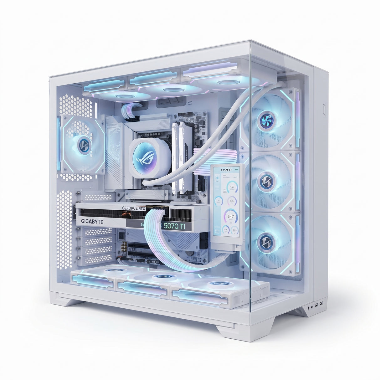 Custom Gaming PC Core i5-14400F, RTX 5070 Ti 16GB, 32GB DDR5 6000MHz, 2TB NVMe SSD, Windows 11 Pro