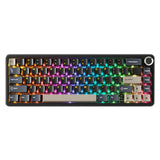 ATTACK SHARK X66 60% Wireless Mechanical Keyboard with Side Printed PBT Keycaps - Star Black