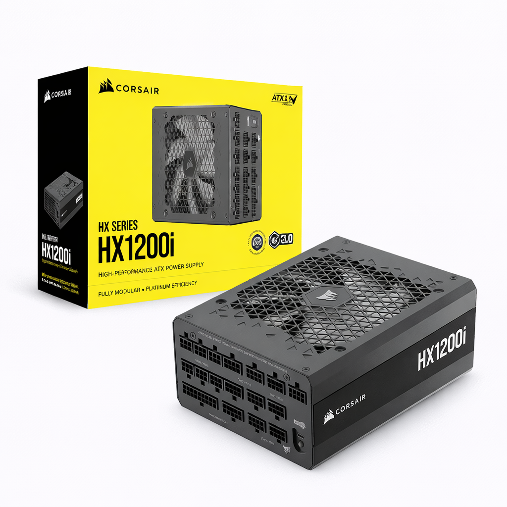 CORSAIR HX1200i Fully Modular Ultra Low Noise Platinum ATX 1200W Power CORSAIR HX1200i Fully Modular Ultra Low Noise Platinum ATX 1200W Power