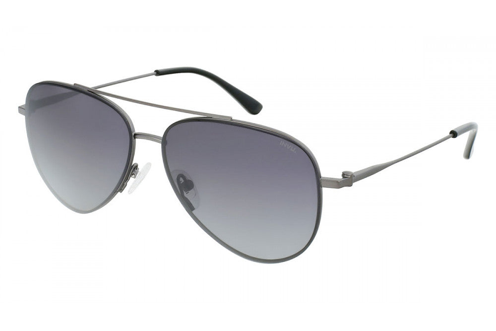 INVU Sunglass Satin Grey P1104C