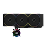 LIAN LI Hydro-Shift II LCD-C 360TL Liquid CPU Cooler with TL Wireless Fans, 2.1" IPS LCD Screen