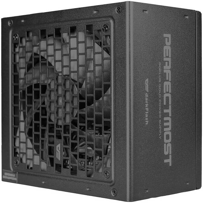 Dark Flash Perfectmost 850W Atx 3.1, PCle 5.1 80 Gold Plus Power Supply - Black