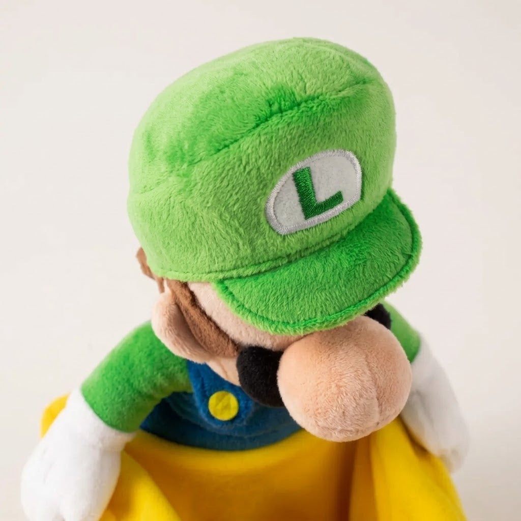 Mario Plush LUIGI WITH COIN BOX 25 cm - 813558